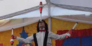 Payasos, Malabaristas, Magos, ilusionistas, artistas trapecistas, Contorsionistas, Equilibristas, Traga espadas, escupefuego